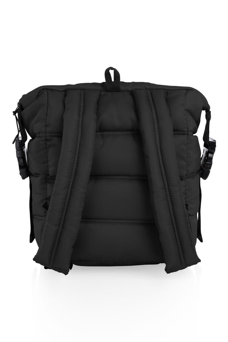 Everyday Quilted Washable Insulated Cooler Backpack, Alternate, color, OBSIDIAN BLACK