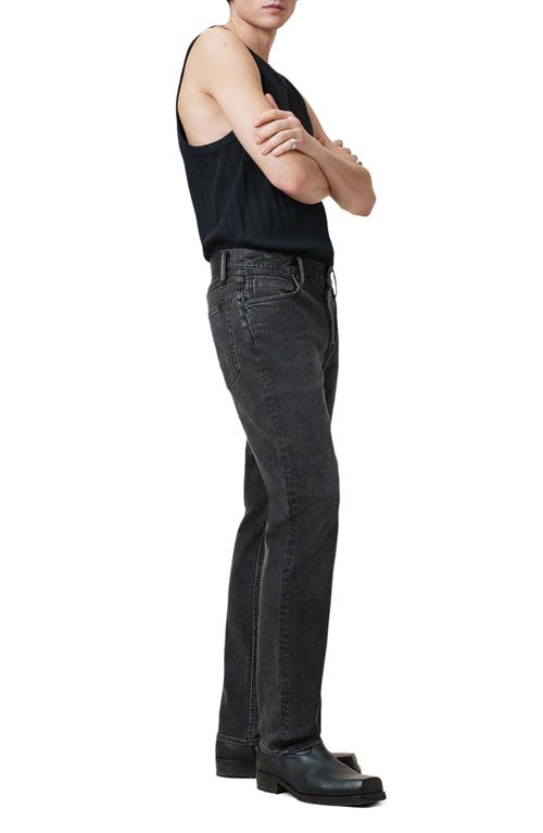 Allsaints Lenny Loose Fit Wide Leg Denim Jeans In Light Washed Black