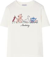 Burberry Girls' Thomas Bear and Friends Cotton T-shirt