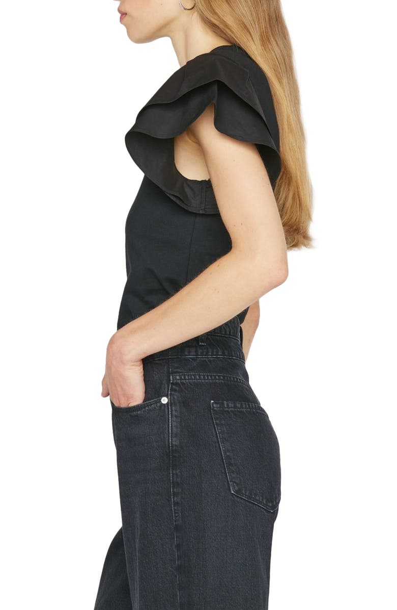 FRAME Flutter Sleeve Organic Cotton T-Shirt, Alternate, color, 