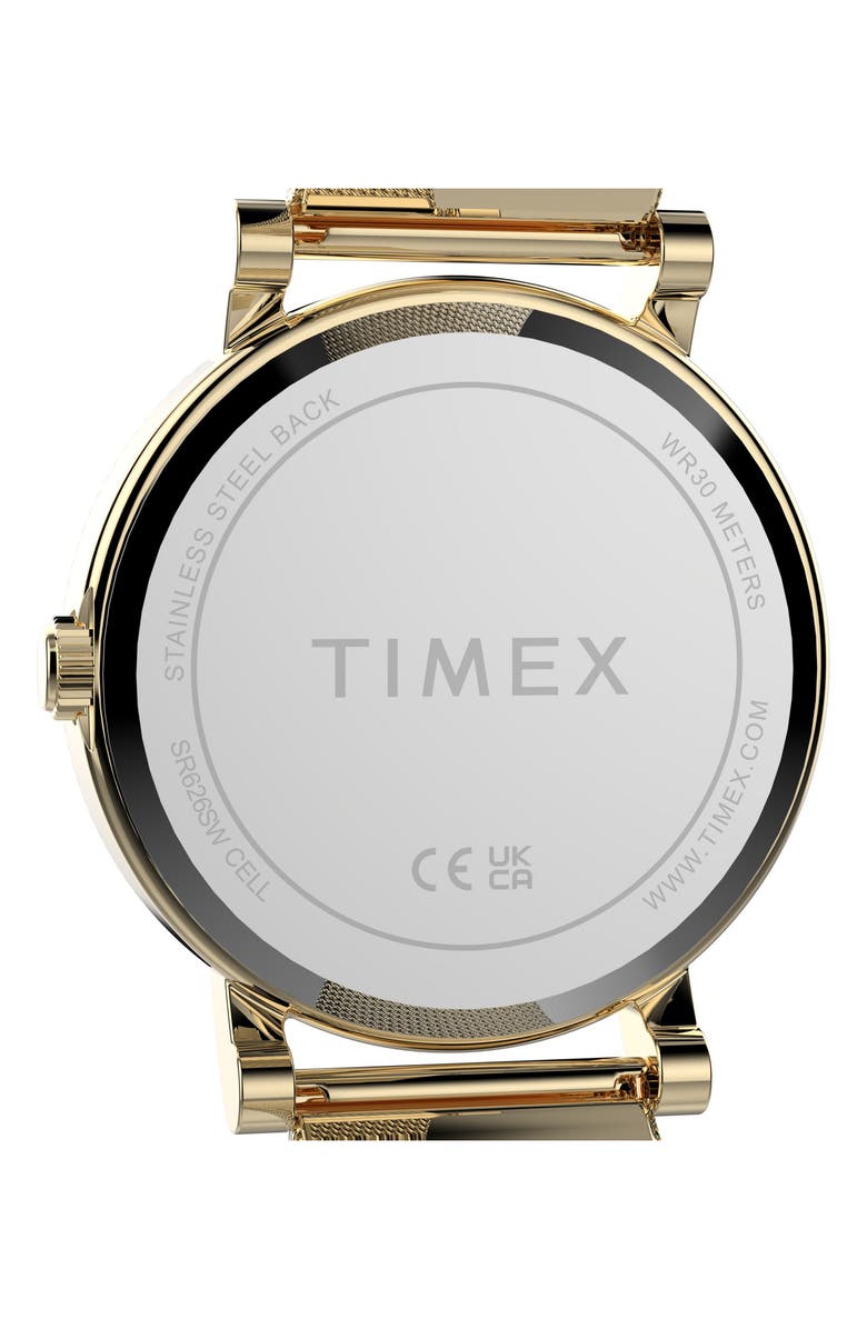 Timex<sup>®</sup> OG 38mm Stainless Steel Bracelet Watch, Alternate, color, Gold-Tone