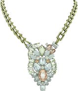 OLIVIA WELLES Gold Plated Dynasty Statement Necklace