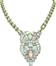 OLIVIA WELLES Gold Plated Dynasty Statement Necklace