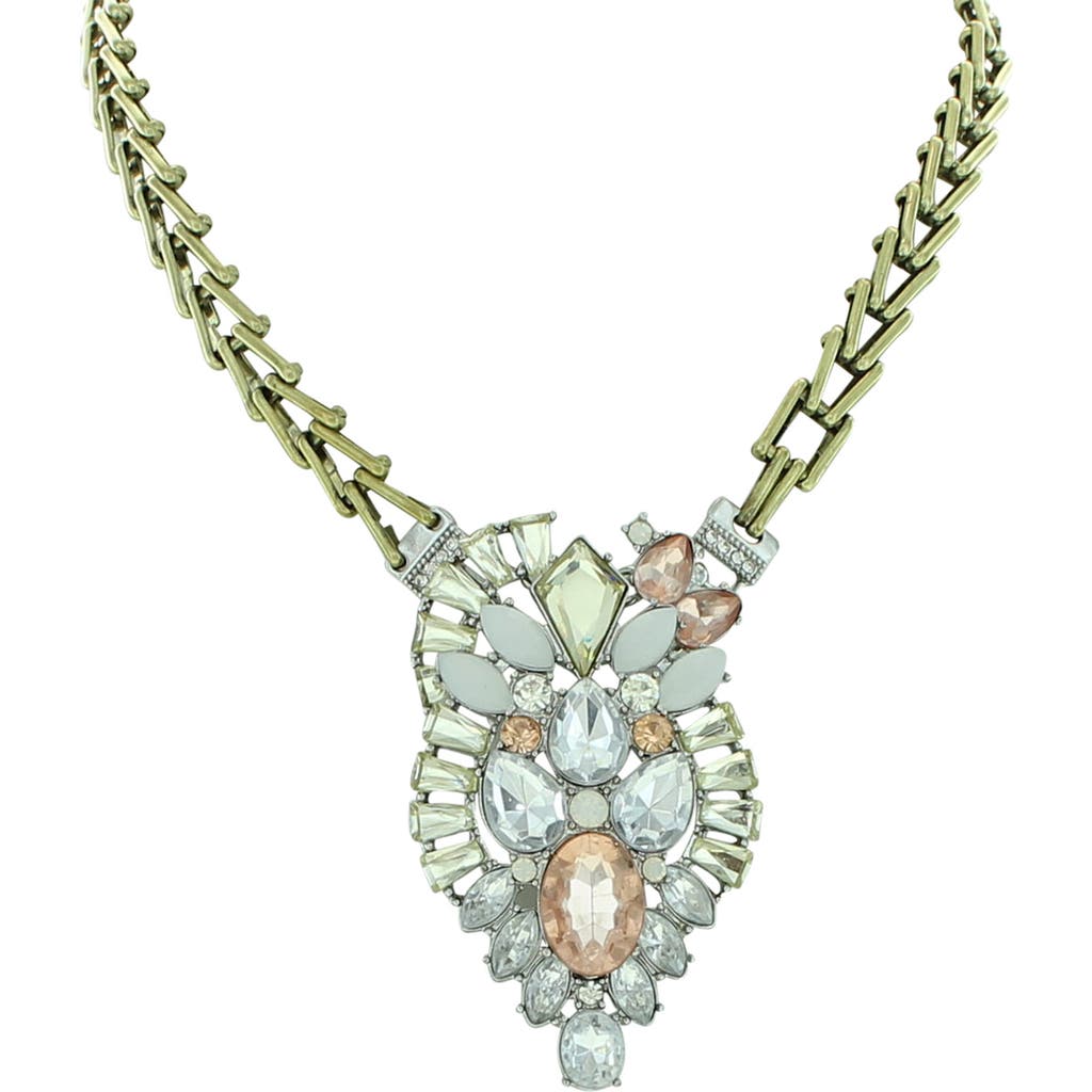 Olivia Welles Gold Plated Dynasty Statement Necklace
