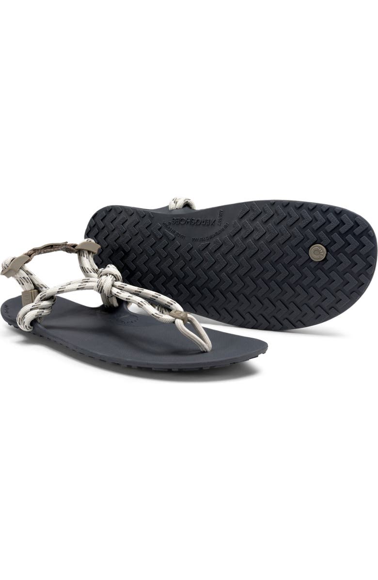 XERO SHOES Genesis Rope Style Barefoot Sandal, Main, color, Stone