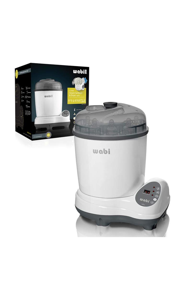 WABI BABY Steam Sanitizer & Dryer, Alternate, color, White