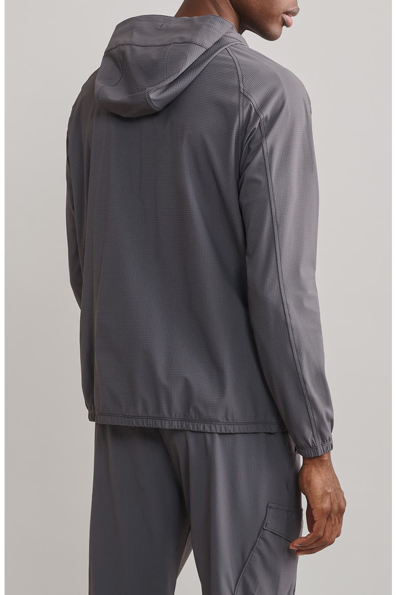 Invictus Water Repellent Ripstop Anorak, Alternate, color, GRAVEL