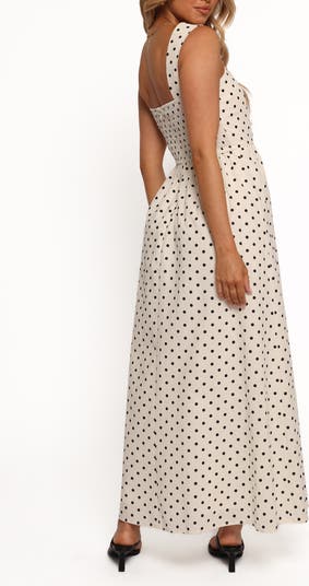 Jenni Polka Dot Maxi Dress