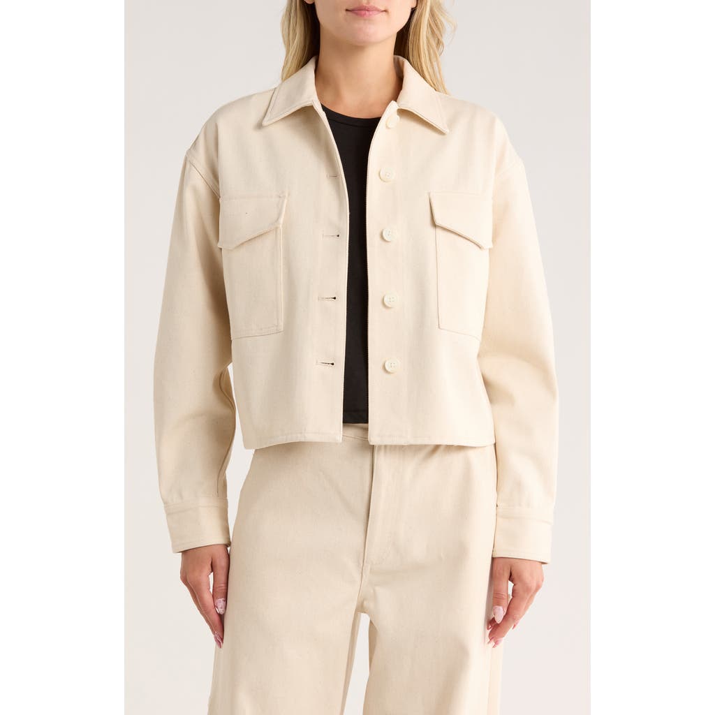 Rag & Bone Ramona Shirt Jacket In Neutral