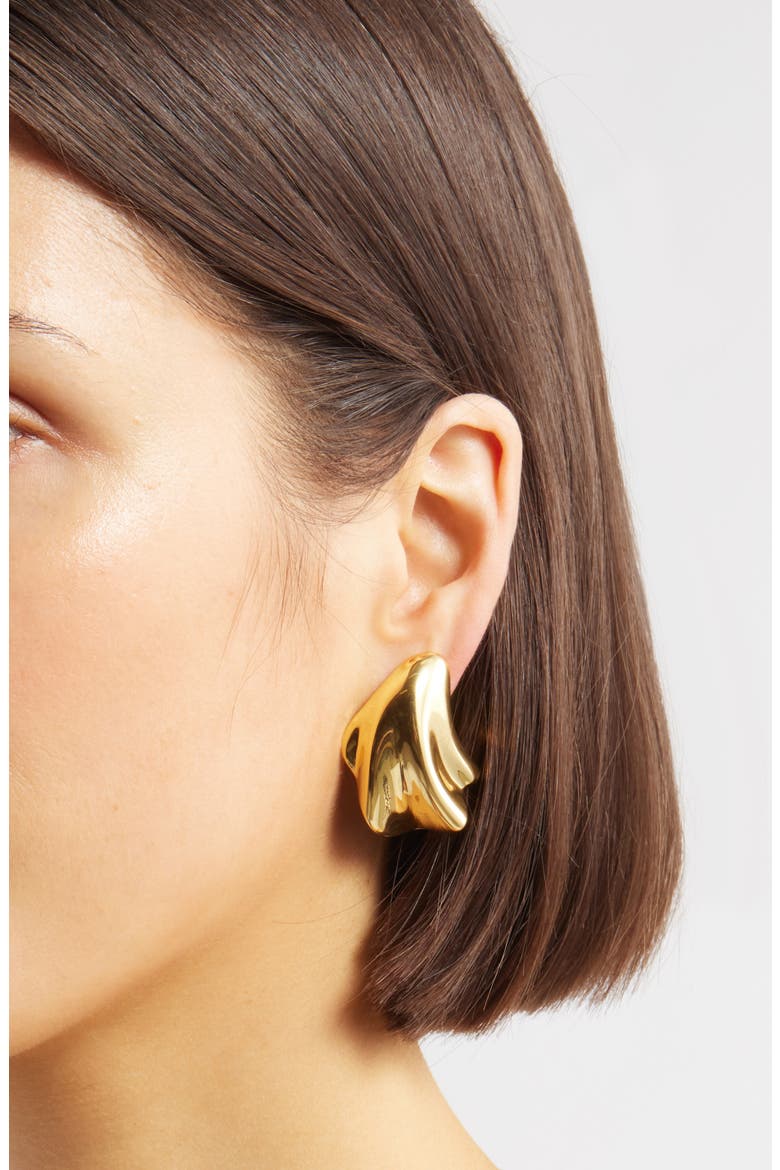 Lydia Earrings, Alternate, color, HIGH POLISH GOLD