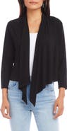 Karen Kane Calli Draped Open Front Cardigan