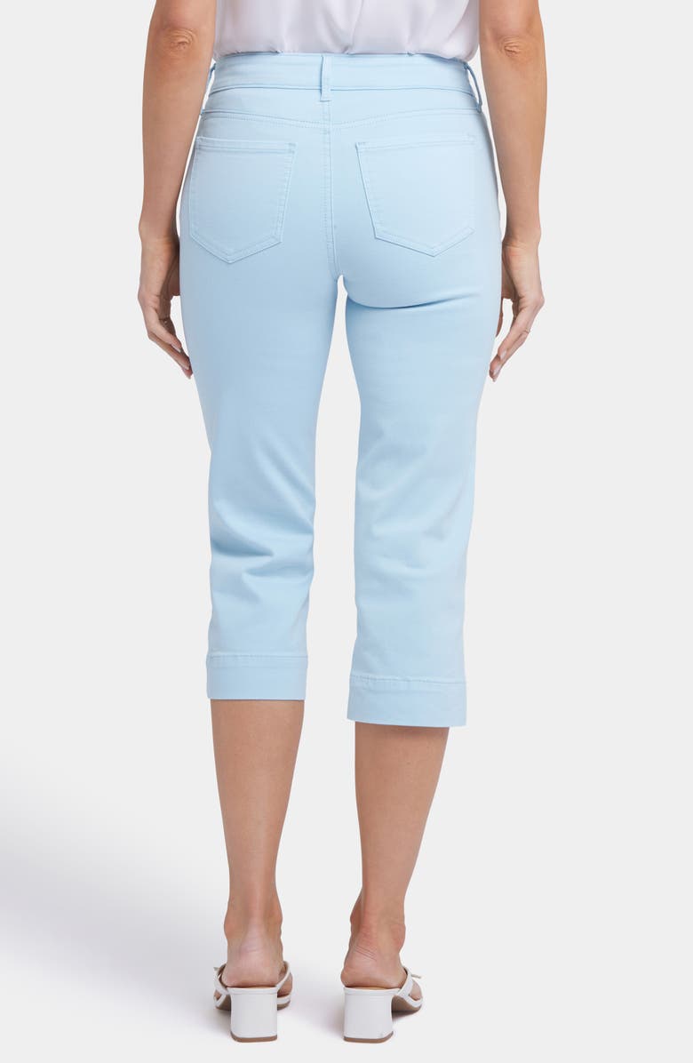 NYDJ Marilyn Straight Leg Capri Jeans, Alternate, color, Aquatic
