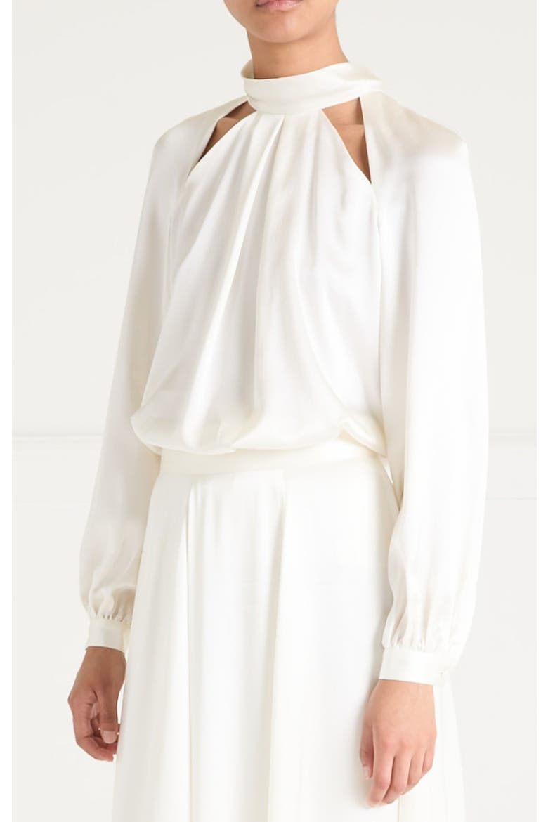 Amerie Blouse, Alternate, color, Ivory