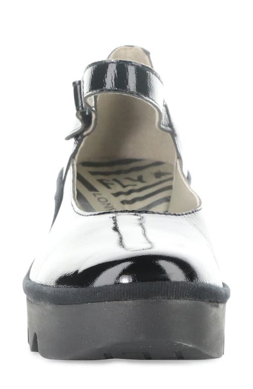 Fly London Bawo Platform Wedge Pump In Multi