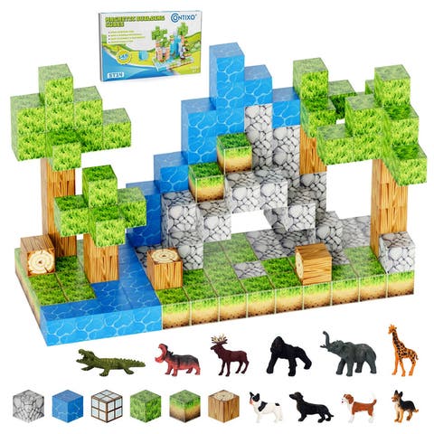 145 Pcs Magnetic Building Cube Game