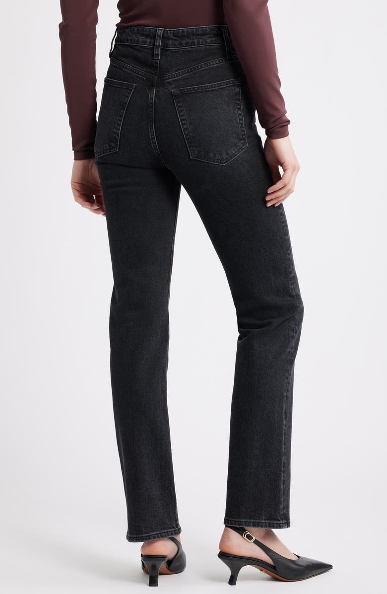 FRAME The Ruler High Waist Straight Leg Jeans, Alternate, color, Vector