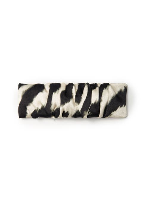 Zyra Silk Hair Barrette Clip