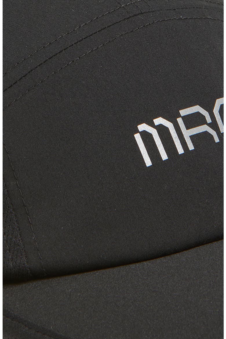 MRC Five-Panel Adjustable Camper Hat, Alternate, color, JET BLACK
