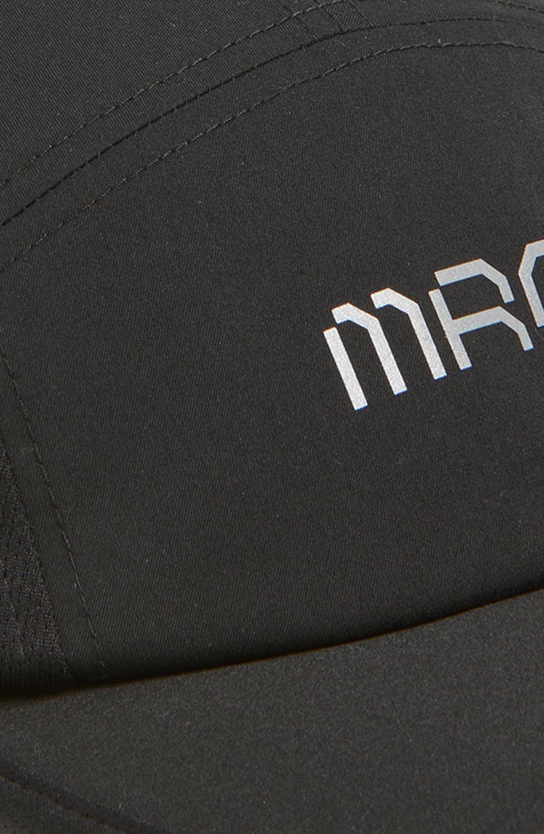 Malbon Golf MRC Five-Panel Adjustable Camper Hat, Alternate, color, Jet Black