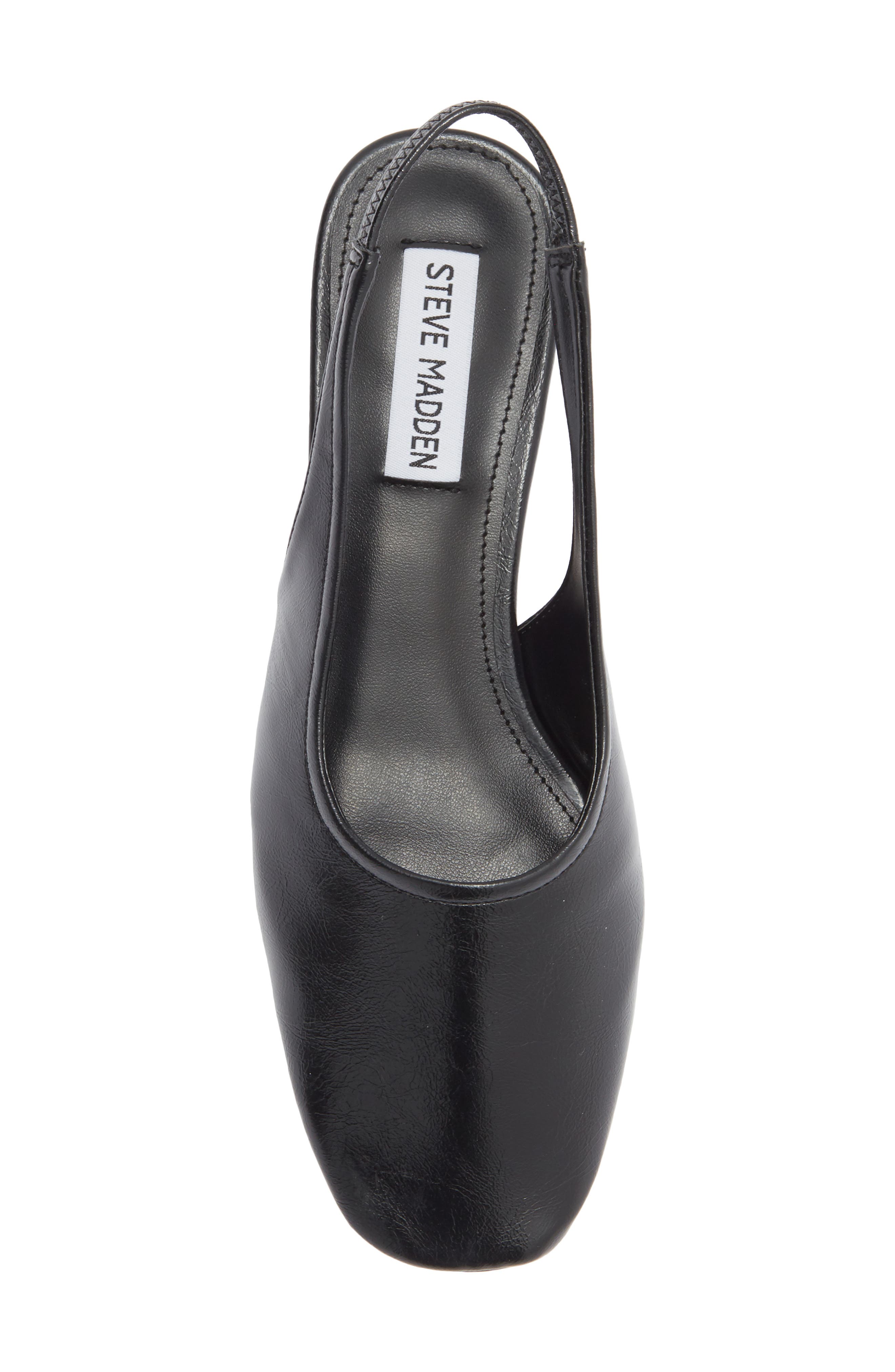 Steve Madden Mallorca Slingback Pump, Alternate, color, Black