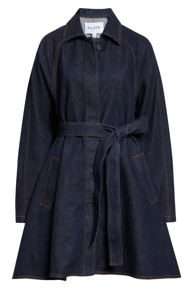 Panelled Denim Jacket, Main, color, BLEU BRUT