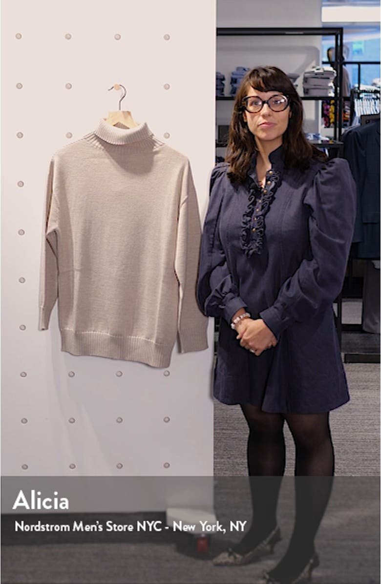 Certo Virgin Wool Turtleneck Sweater, sales video thumbnail