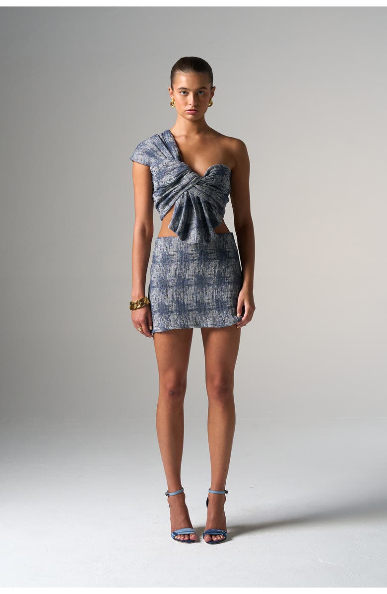 JBQ Eden Top, Alternate, color, Blue/Beige