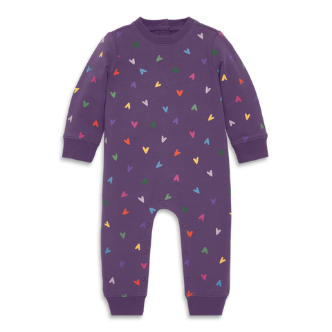 Baby sweatshirt romper in Graphics