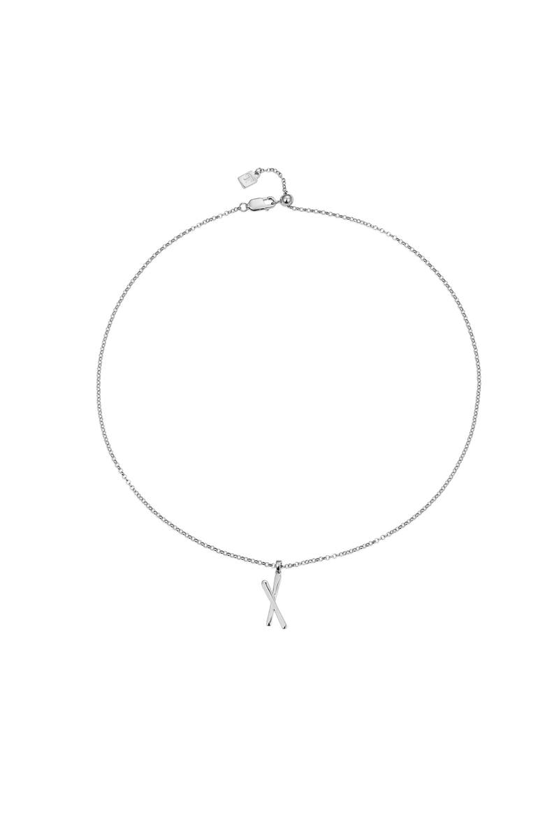 Snow Kiss Pendant Necklace, Alternate, color, Sterling Silver