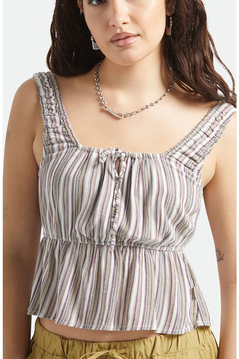 The Abigail Stripe Tank, Main, color, WORN IN ROBUST RED STRIPE