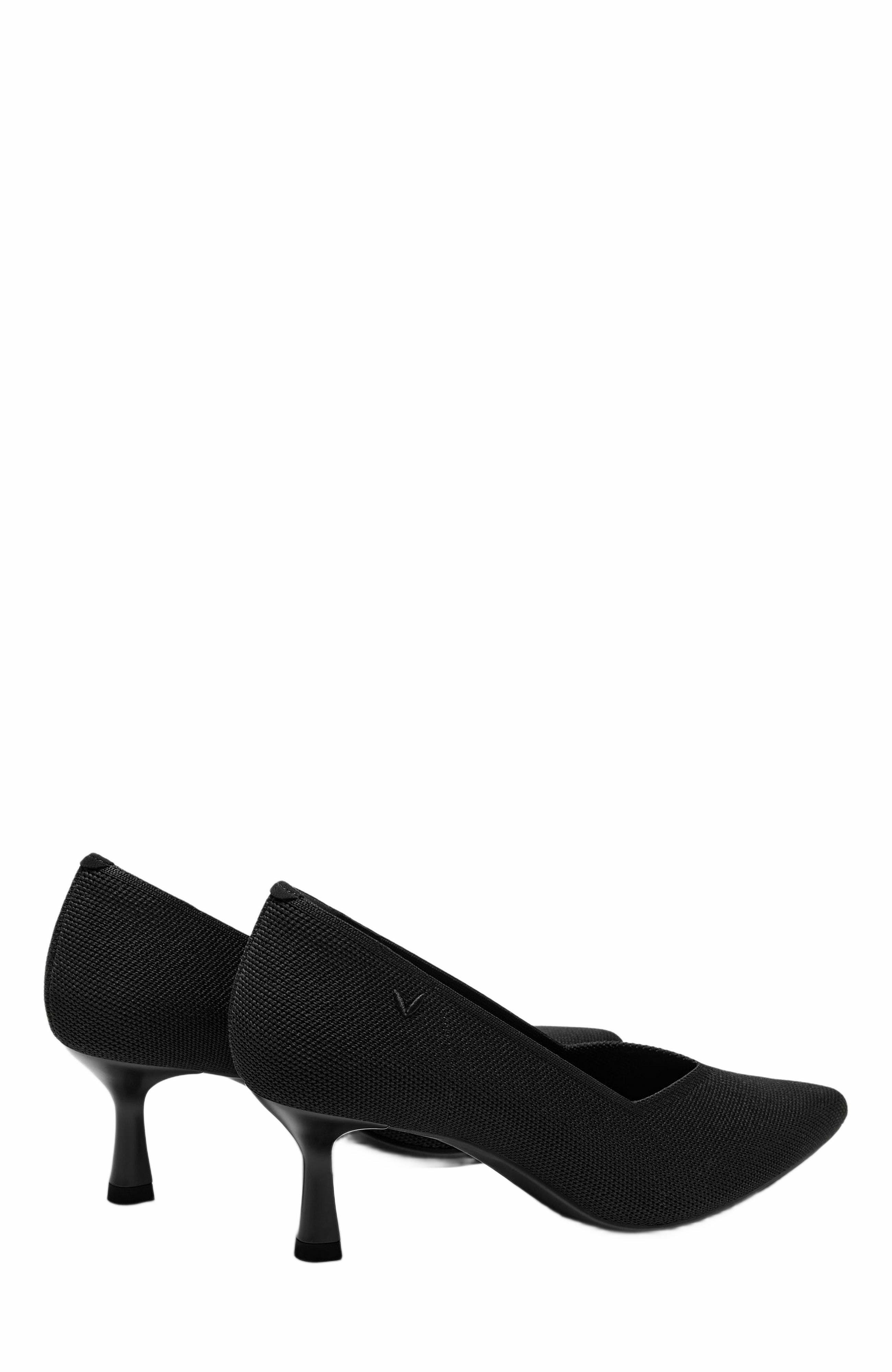 VIVAIA Pointed-Toe Mid Heels, Alternate, color, Black
