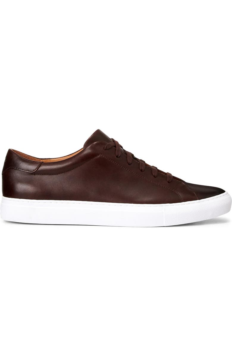 Ralph Lauren Jermain Sneaker, Alternate, color, Polo Brown