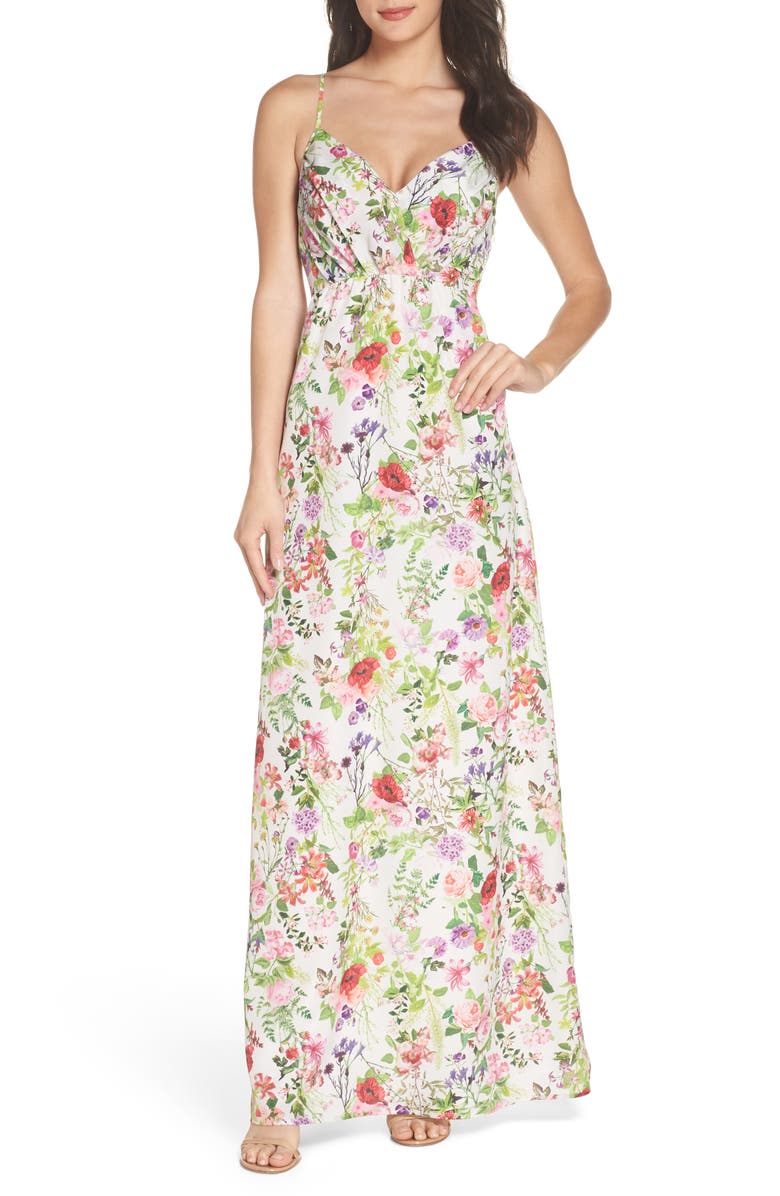 Felicity & Coco Carolina Print Maxi Dress, Main, color,