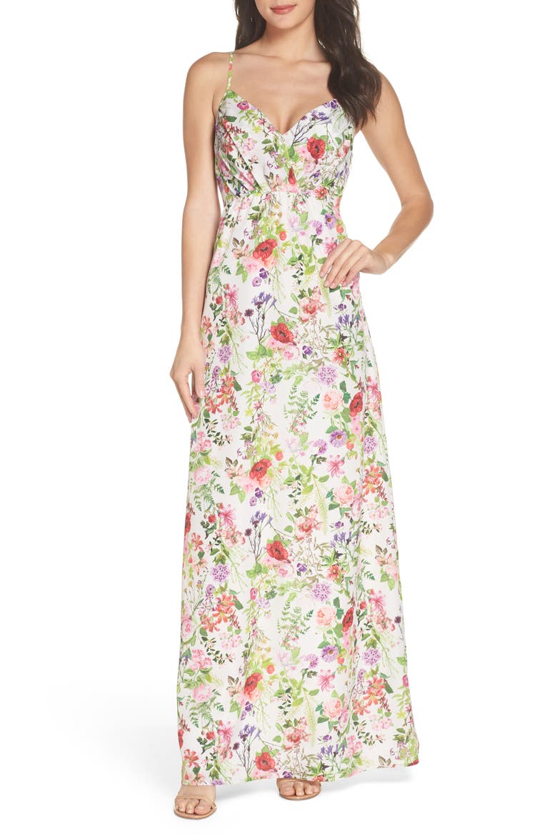 Carolina Print Maxi Dress video