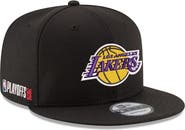 New Era Men's New Era  Black Los Angeles Lakers 2026 NBA Playoffs 9FIFTY Snapback Hat