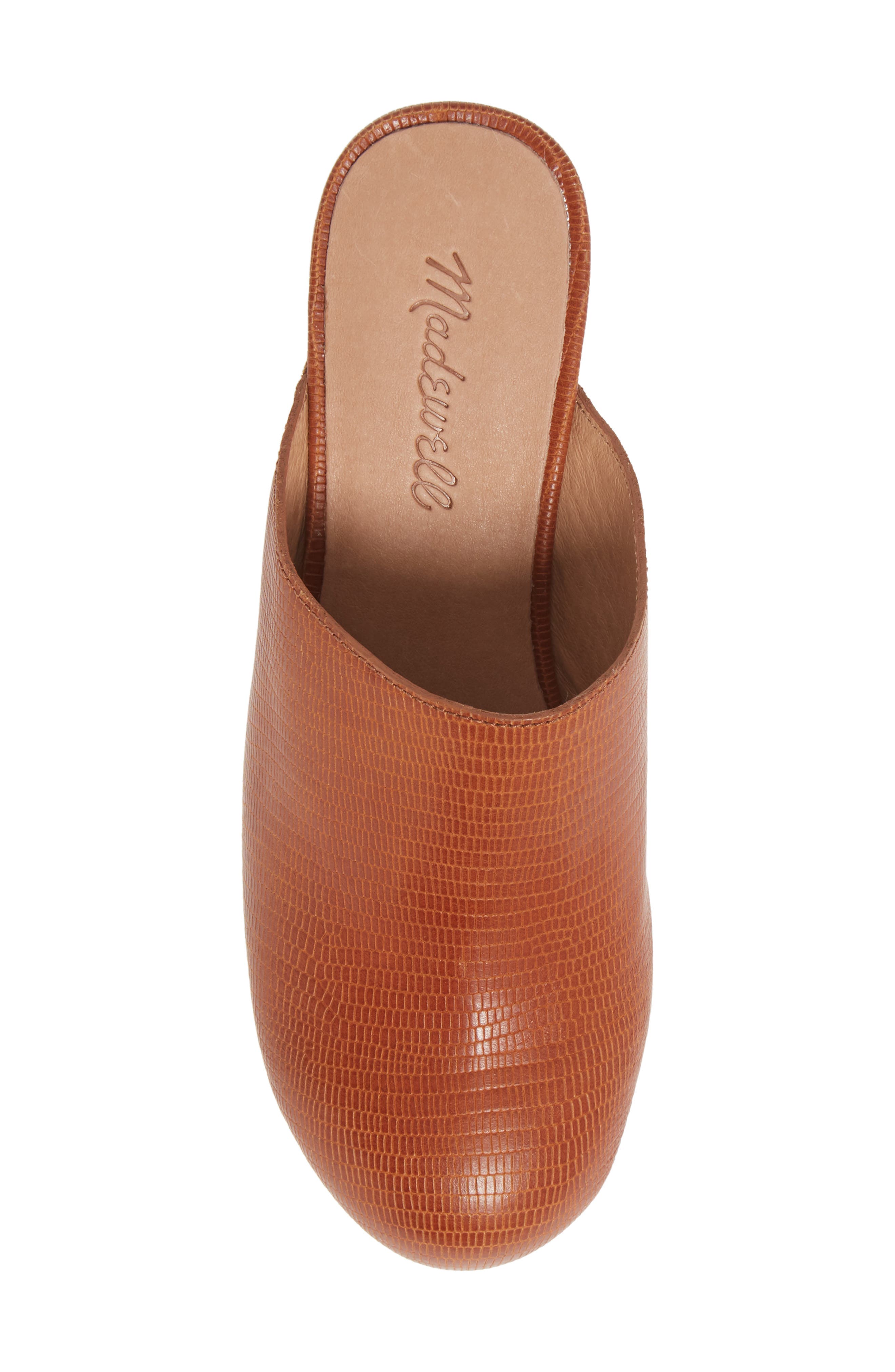 The Ayanna Clog, Alternate, color, WARM NUTMEG