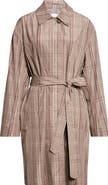 Dries Van Noten Ramblasa Plaid Belted Coat