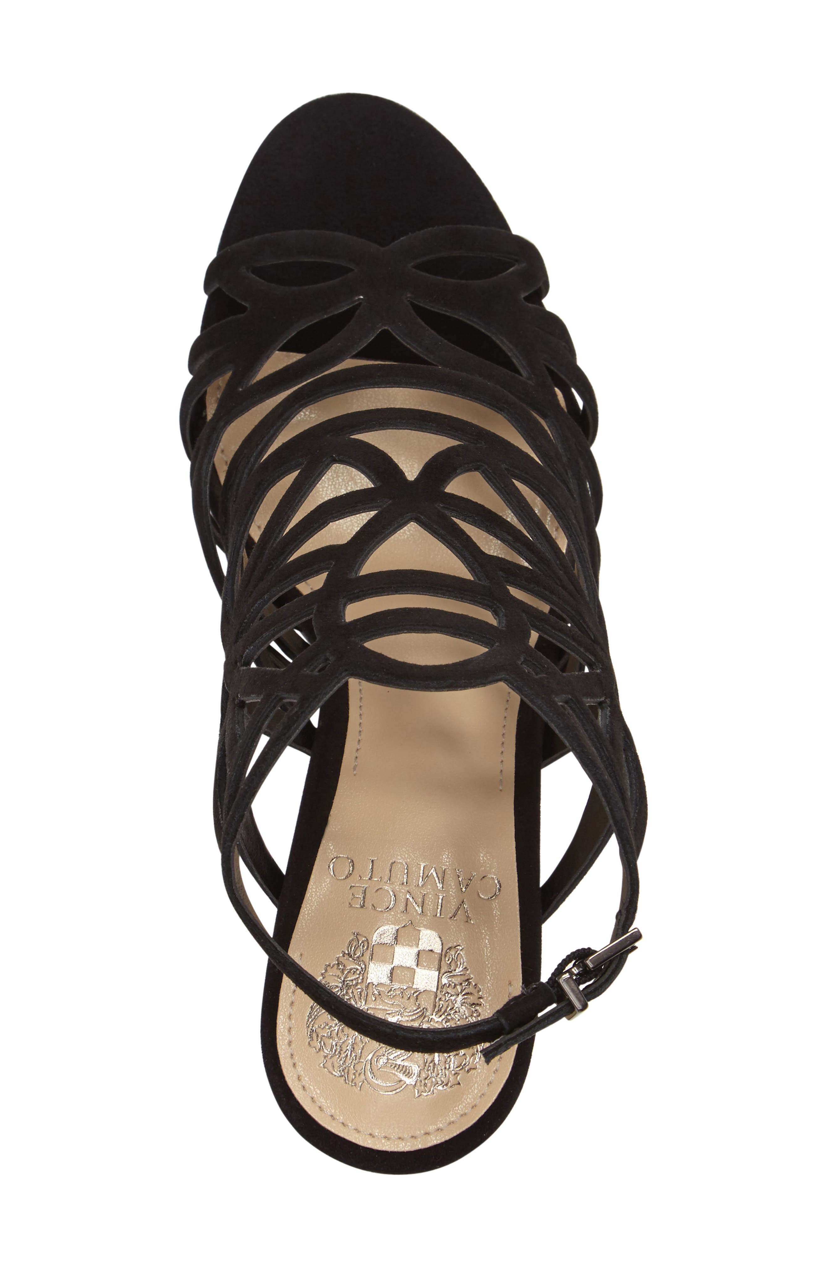 Pelena Slingback Sandal, Alternate, color, BLACK SUEDE