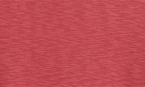 Nzt By Nic+zoe Long Sleeve Boat Neck Tee In Red