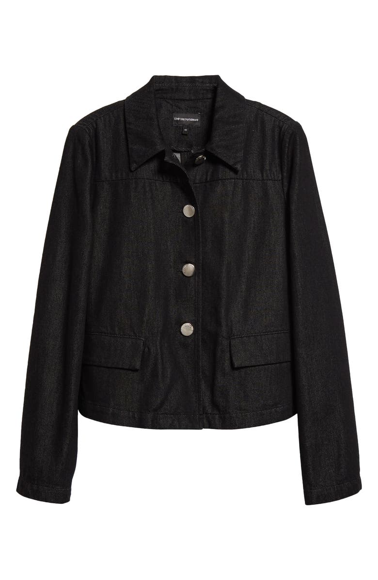 Emporio Armani Denim Jacket, Alternate, color, 