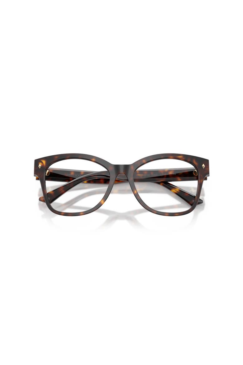 52mm Square optical glasses, Alternate, color, Tortoise