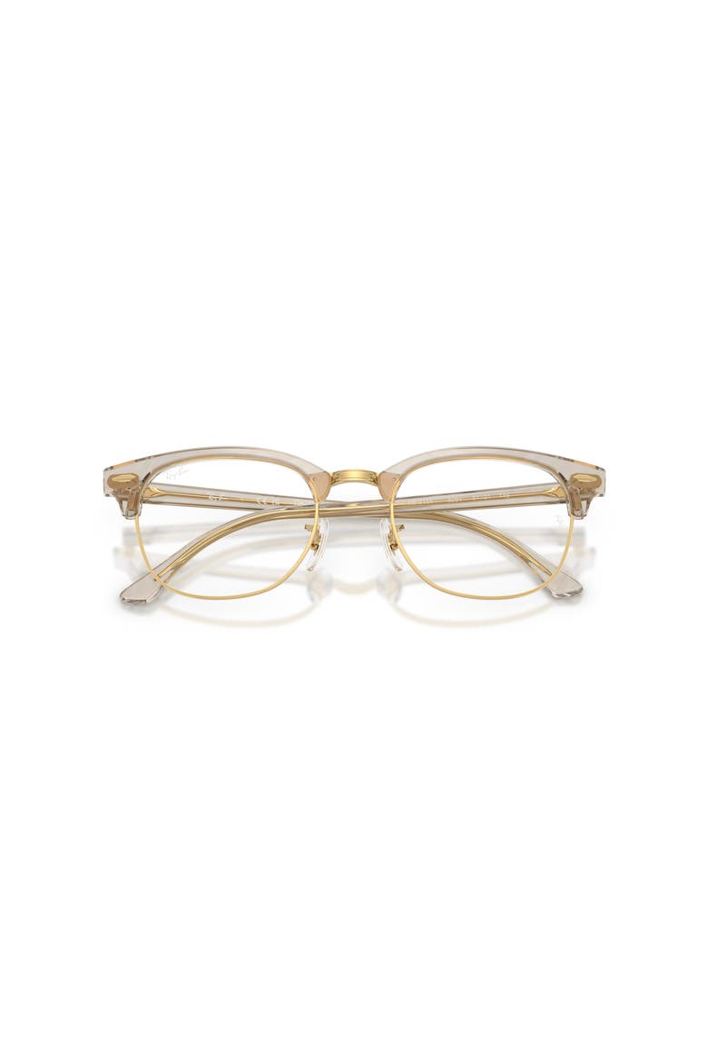 51mm Square optical glasses, Alternate, color, Grey