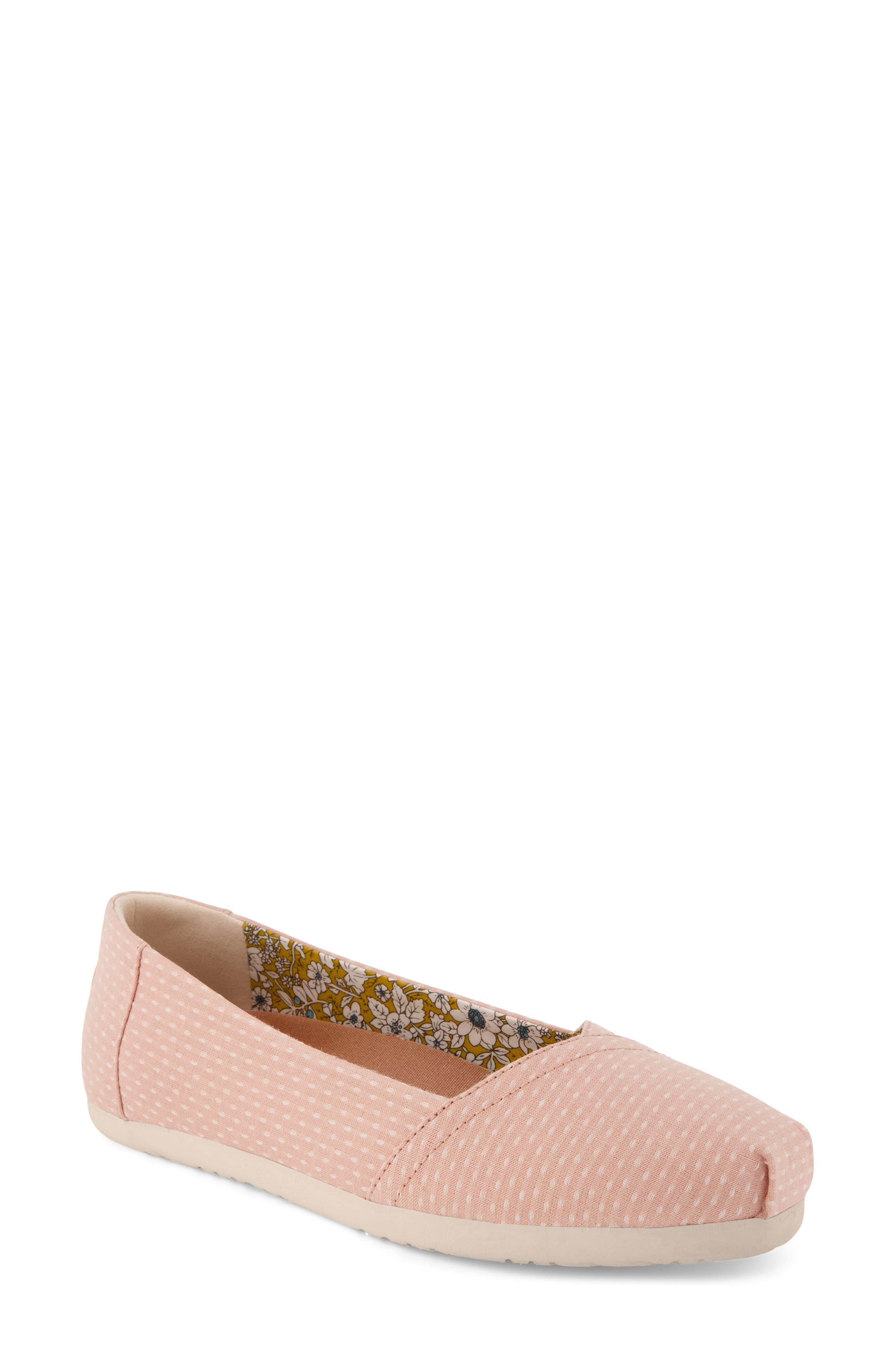 TOMS Alpargata Balleta Flat, Main, color, 
