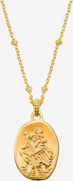Dower & Hall St. Christopher Talisman Necklace