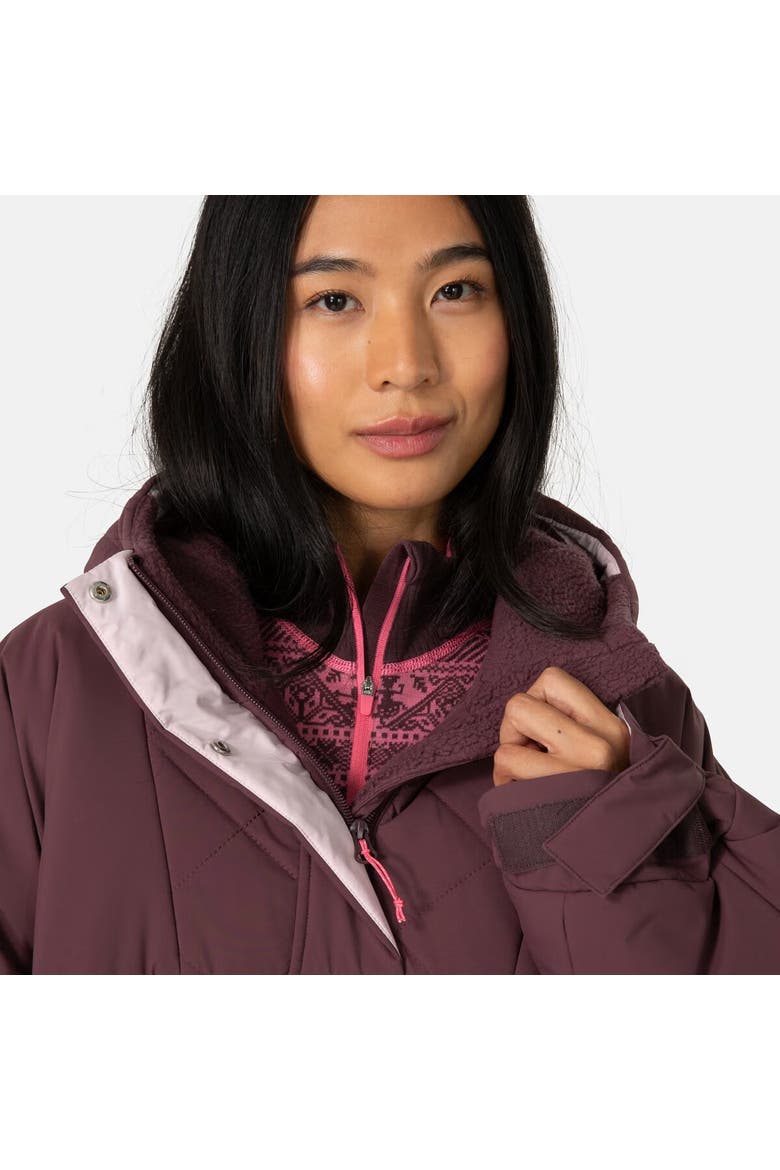 Malene Cape - Women's, Alternate, color, Cocoa Powder