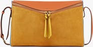 MCM Large Diamant 3D Shoulder Bag in Suede and Calf Leather