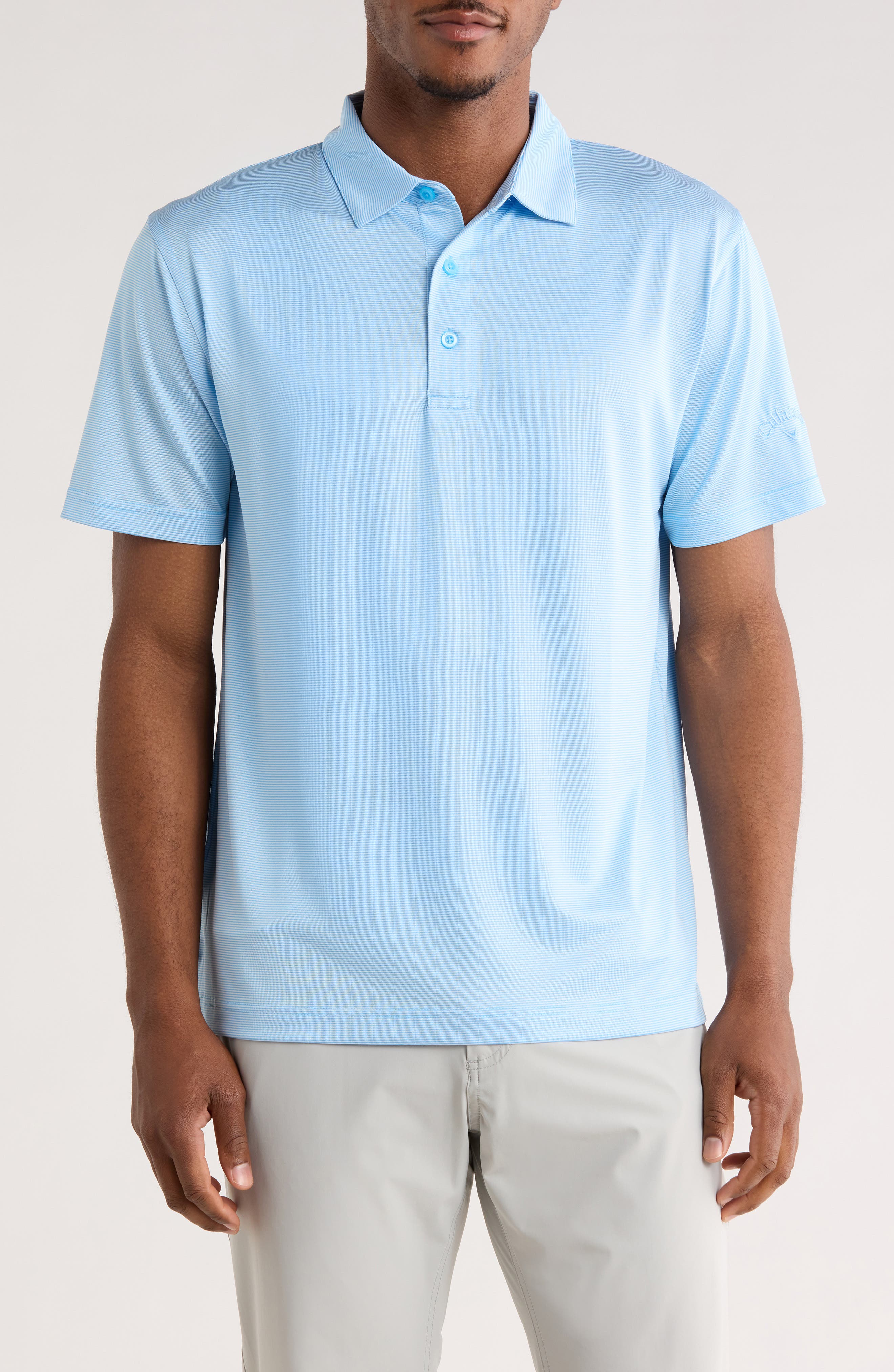 Callaway Fine Line Stripe Polo