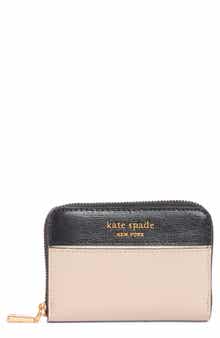 morgan colorblock saffiano leather wallet