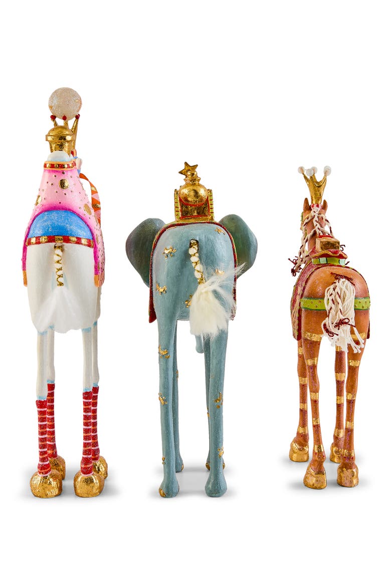 Patience Brewster Nativity Set of 3 Figurines, Alternate, color, MULTI