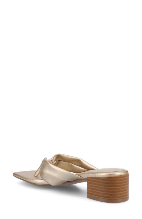 JOURNEE COLLECTION JOURNEE COLLECTION SEELAH SLIDE SANDAL
